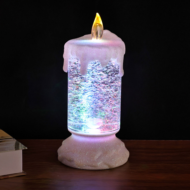 Solas Oíche Candle le Leacht Glitter