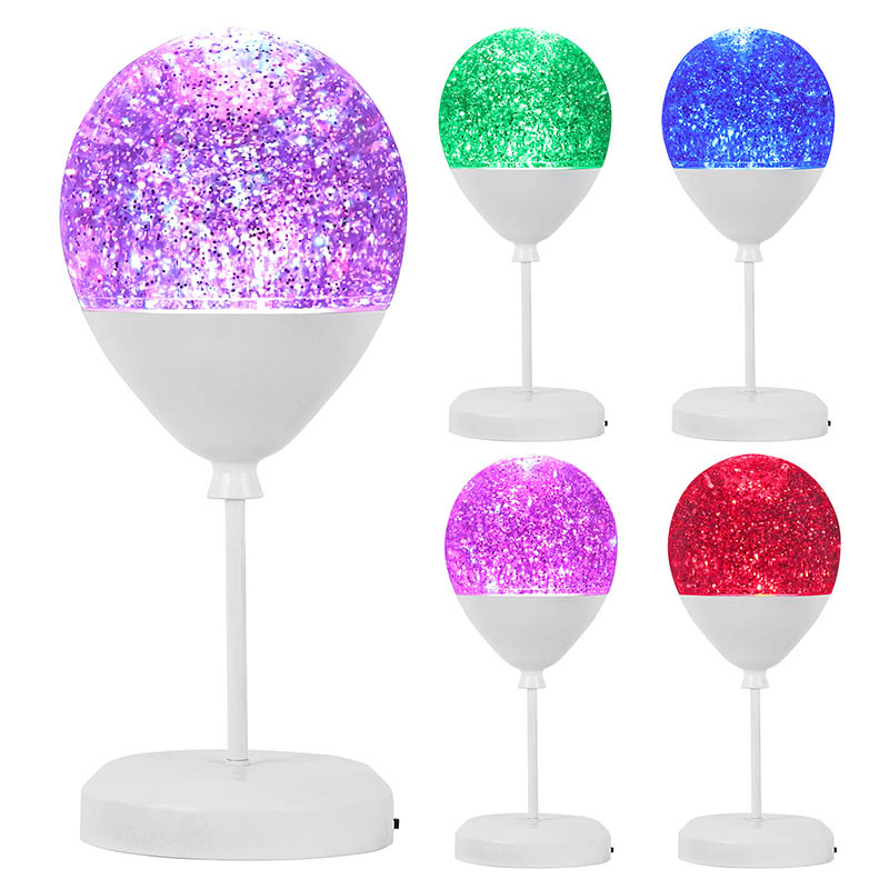 Bréagáin Glitter RGB Solas le scáth cupán