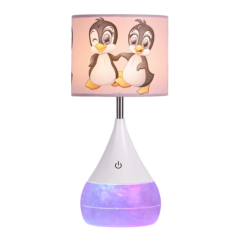 Lampa Deasc faoi stiúir le Scáthú Fabraic Duck