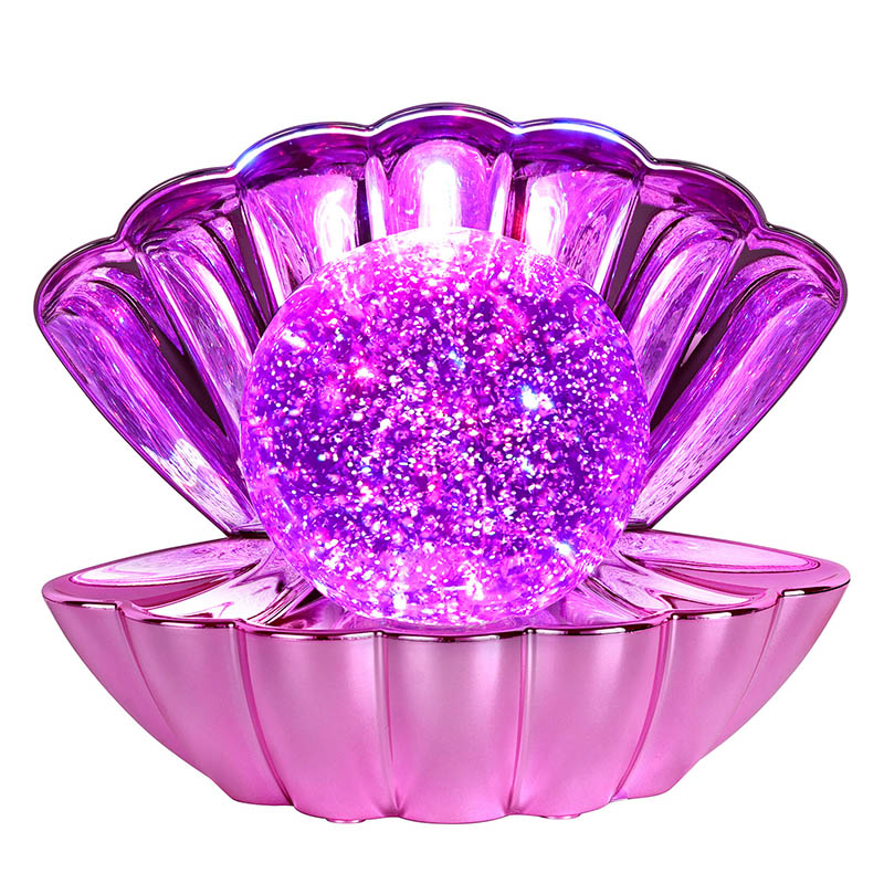 Lampa Shell RGB le Leacht Glitter