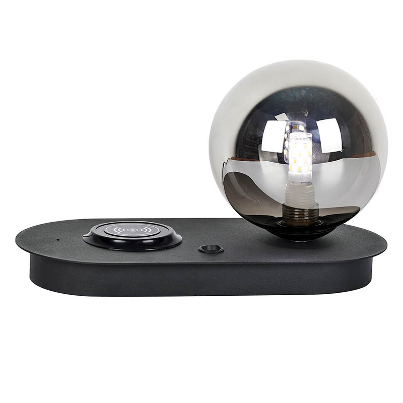 Lampa tábla luchtaire gan sreang le solas liathróid